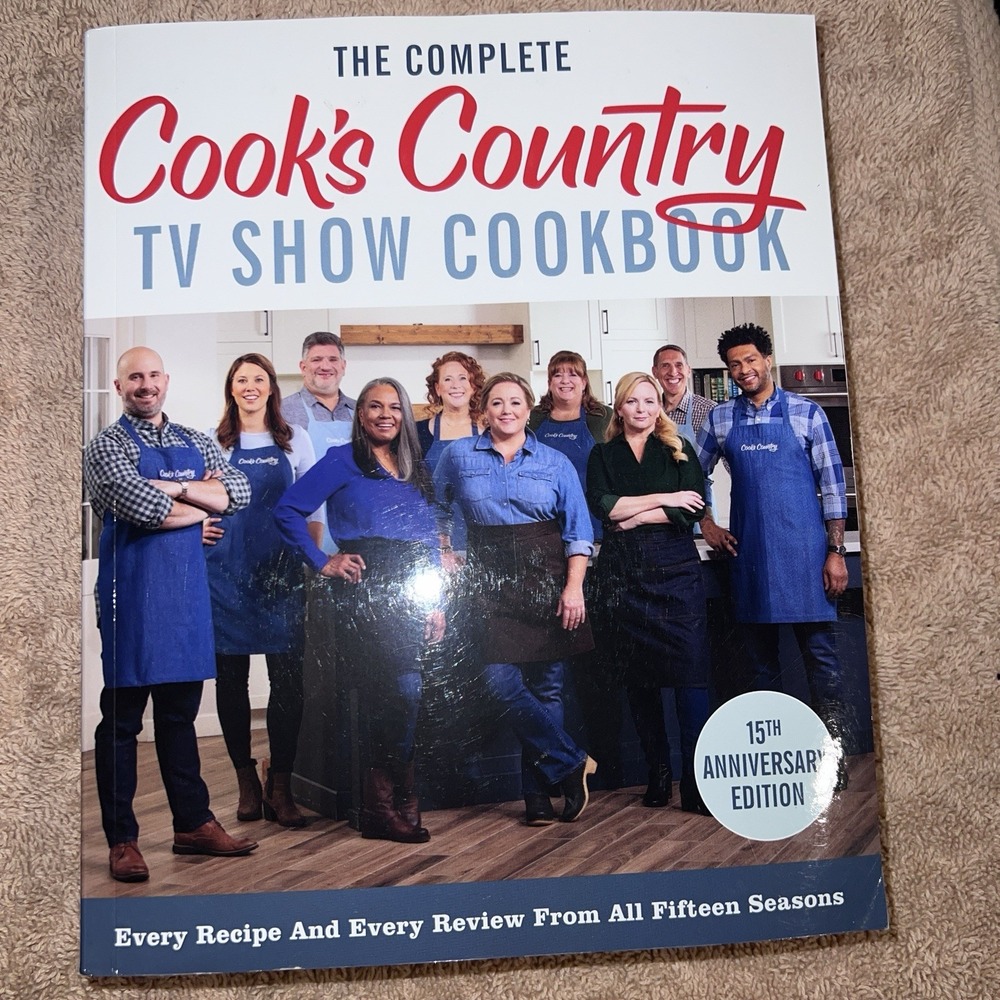 Complete Cook's Country TV Show Cookbook 15th Anniversary Edition NEW